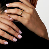 Vow Band, Solid Sterling Silver, Gold Vermeil 4mm